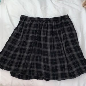 Plaid Skater Skirt